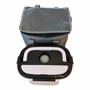 Electric Lunch Box 60W Food Heater Case Box 2 Cords Portable 1.5Ltr Travel Work